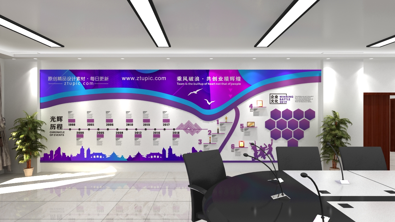 企業簡介文化墻