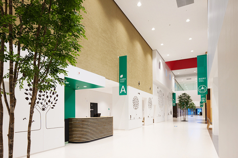 醫(yī)院形象墻展示