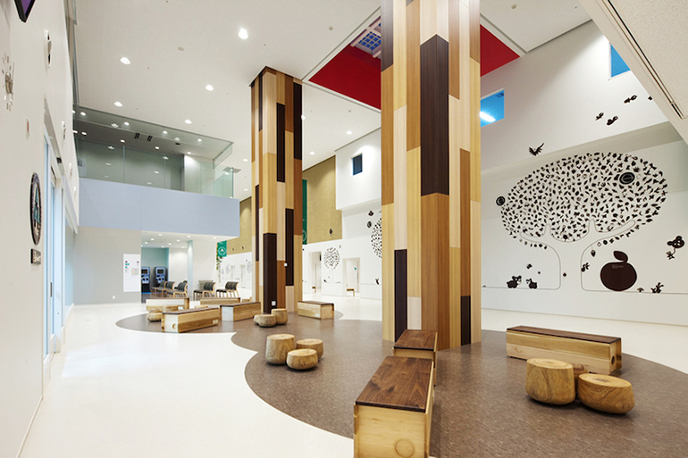 醫(yī)院形象墻展示