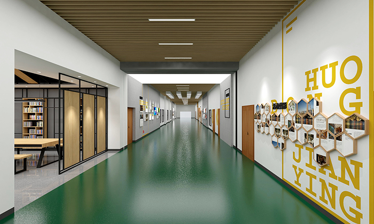 大學文化墻設計