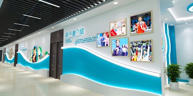 舞蹈學校文化墻設計